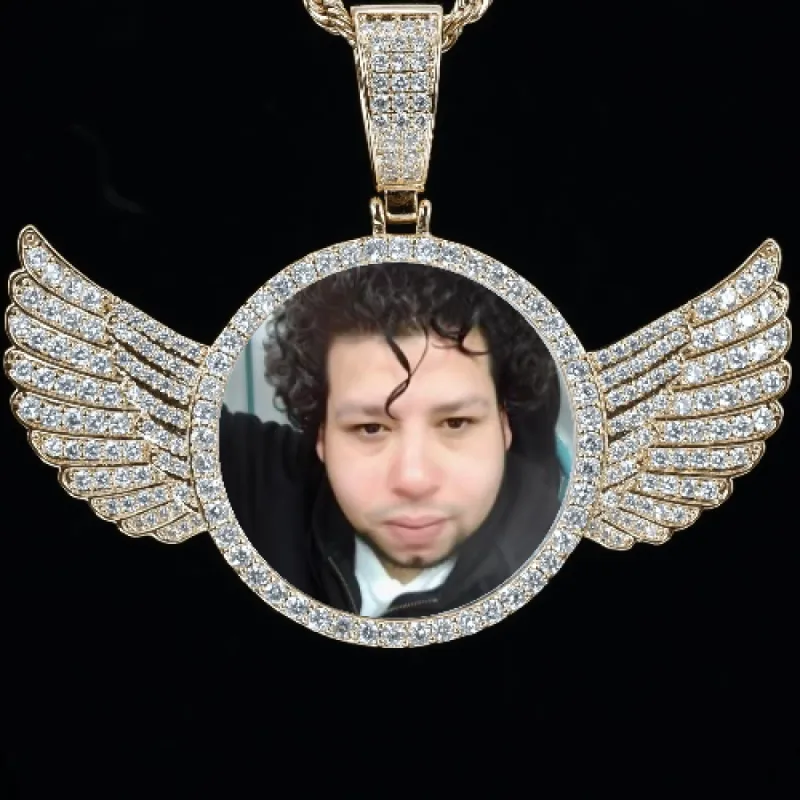 CUSTOM PICTURE PENDANT STYLE-4 sold by The GUU Shop