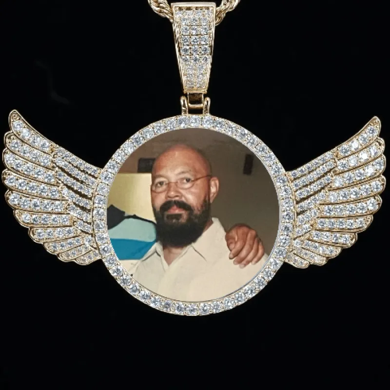 CUSTOM PICTURE PENDANT STYLE-4 sold by The GUU Shop