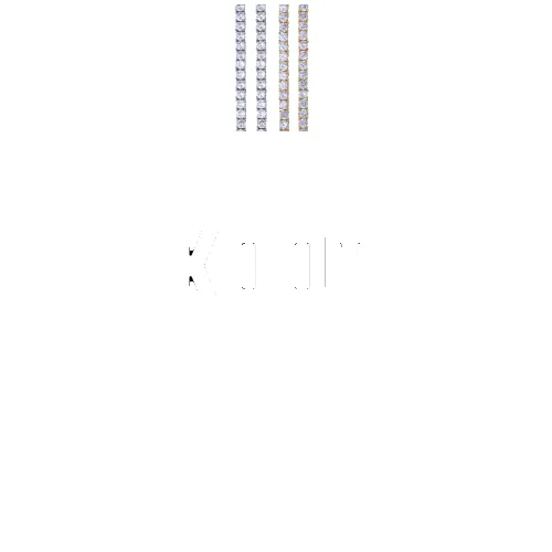 Custom Letters Baguette Two Layer Necklace sold by The GUU Shop