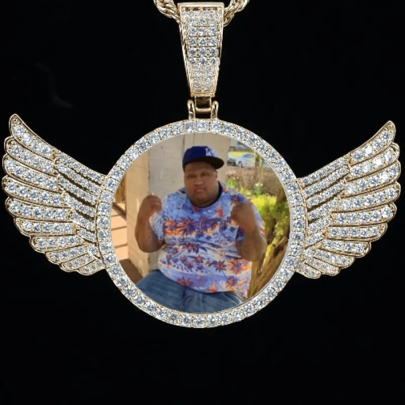 CUSTOM PICTURE PENDANT STYLE-4 sold by The GUU Shop