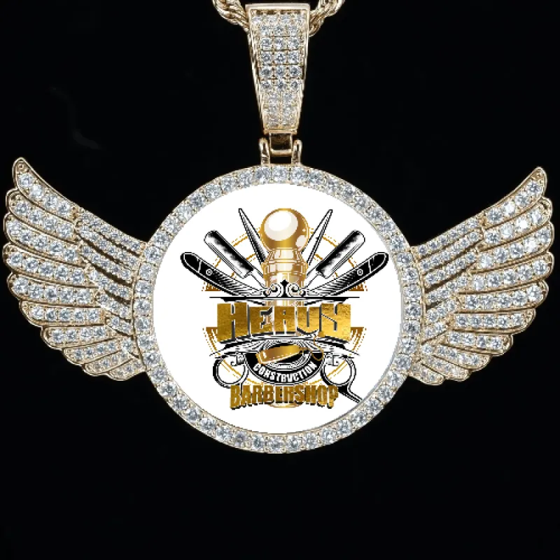 CUSTOM PICTURE PENDANT STYLE-4 sold by The GUU Shop