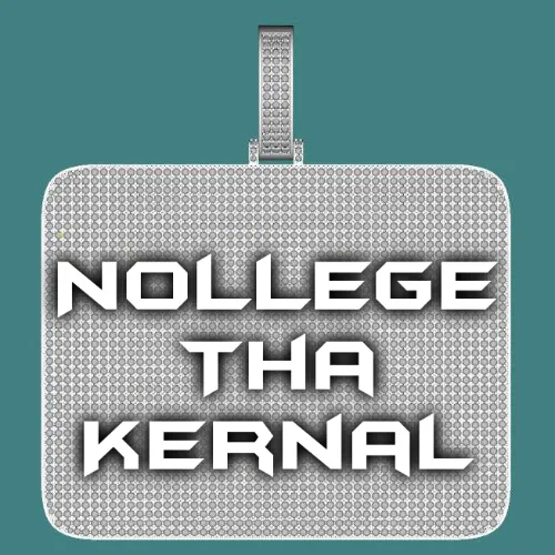 CUSTOM LETTER NECKLACE 3D BIG SQUARE sold by The GUU Shop