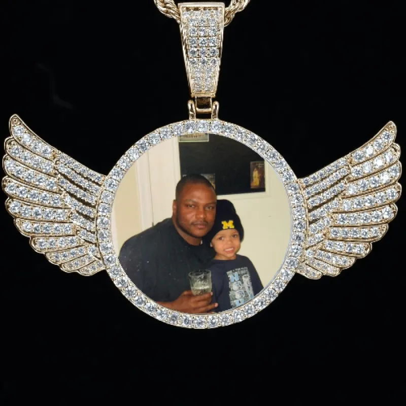 CUSTOM PICTURE PENDANT STYLE-4 sold by The GUU Shop