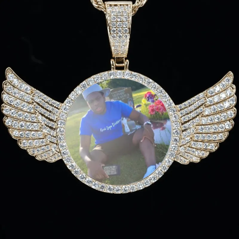 CUSTOM PICTURE PENDANT STYLE-4 sold by The GUU Shop