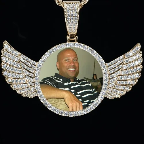 CUSTOM PICTURE PENDANT STYLE-4 sold by The GUU Shop