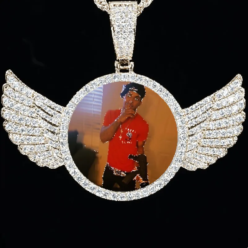 CUSTOM PICTURE PENDANT STYLE-4 sold by The GUU Shop