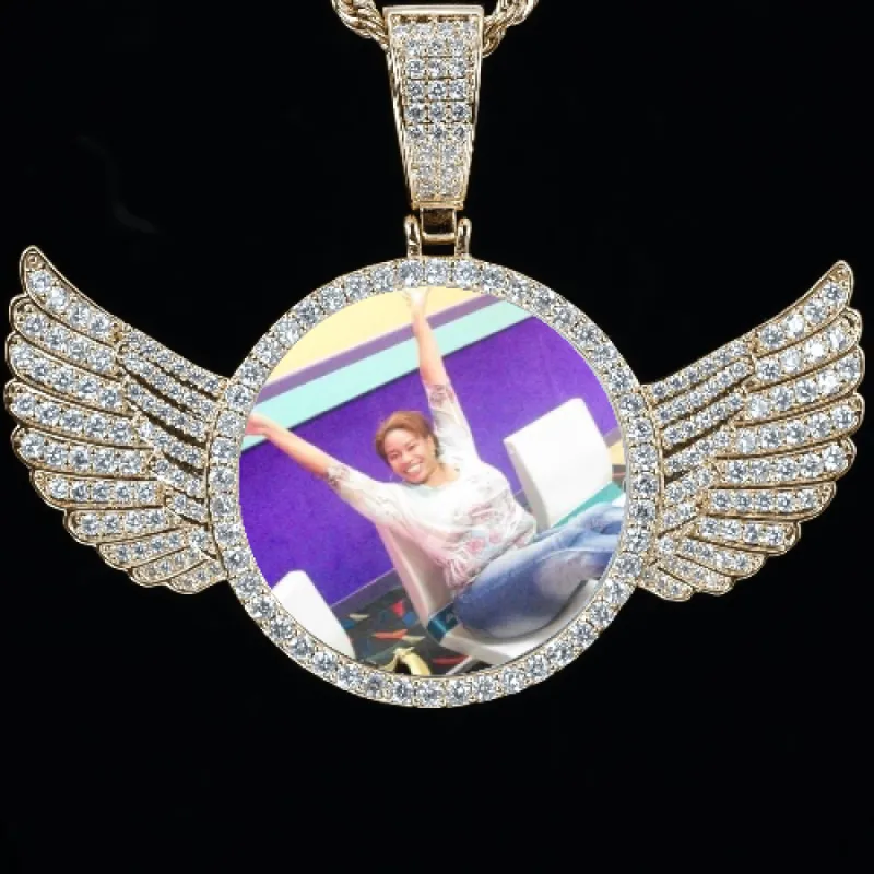 CUSTOM PICTURE PENDANT STYLE-4 sold by The GUU Shop