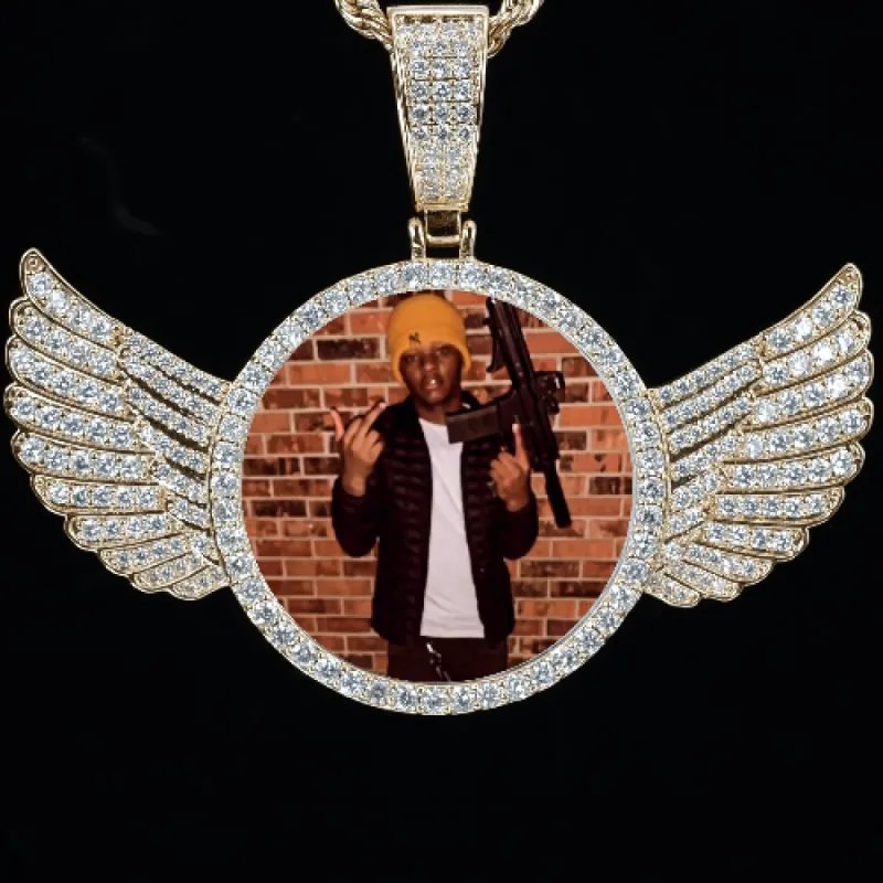 CUSTOM PICTURE PENDANT STYLE-4 sold by The GUU Shop