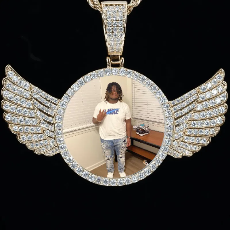 CUSTOM PICTURE PENDANT STYLE-4 sold by The GUU Shop