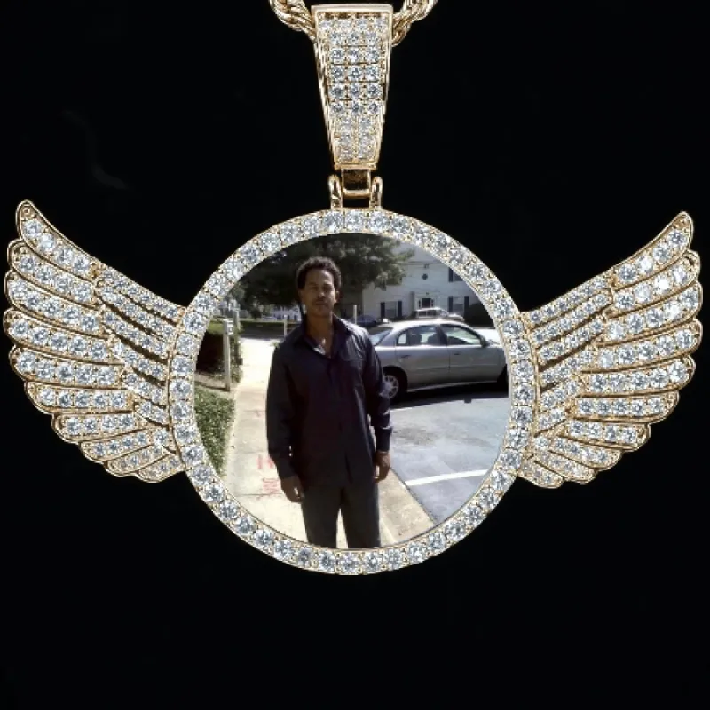 CUSTOM PICTURE PENDANT STYLE-4 sold by The GUU Shop