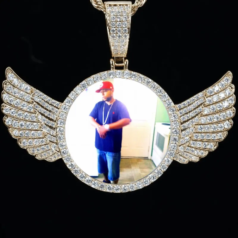 CUSTOM PICTURE PENDANT STYLE-4 sold by The GUU Shop