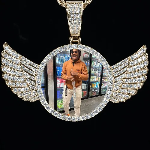 CUSTOM PICTURE PENDANT STYLE-4 sold by The GUU Shop