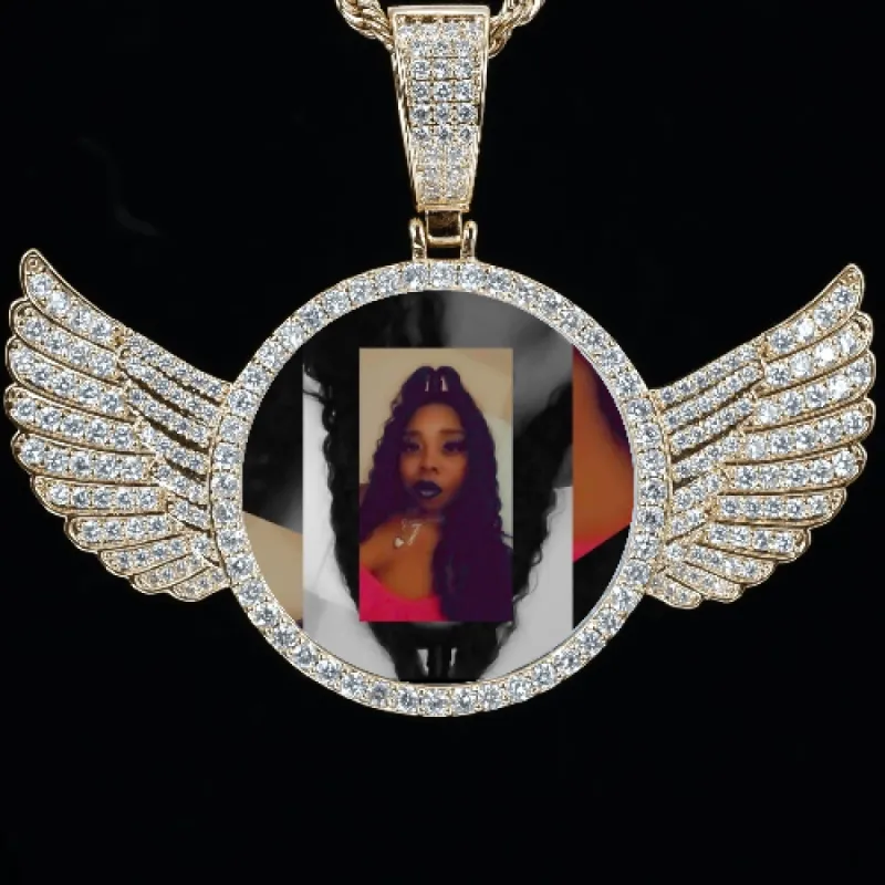 CUSTOM PICTURE PENDANT STYLE-4 sold by The GUU Shop