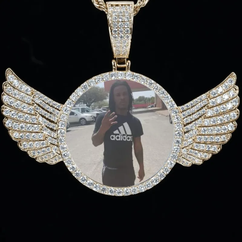 CUSTOM PICTURE PENDANT STYLE-4 sold by The GUU Shop