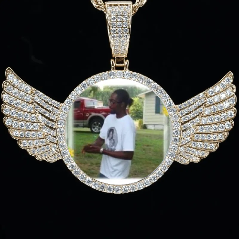 CUSTOM PICTURE PENDANT STYLE-4 sold by The GUU Shop