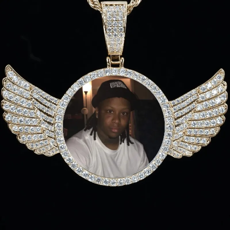 CUSTOM PICTURE PENDANT STYLE-4 sold by The GUU Shop