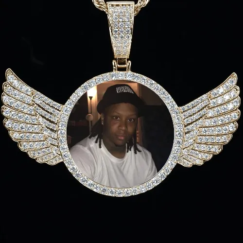 CUSTOM PICTURE PENDANT STYLE-4 sold by The GUU Shop