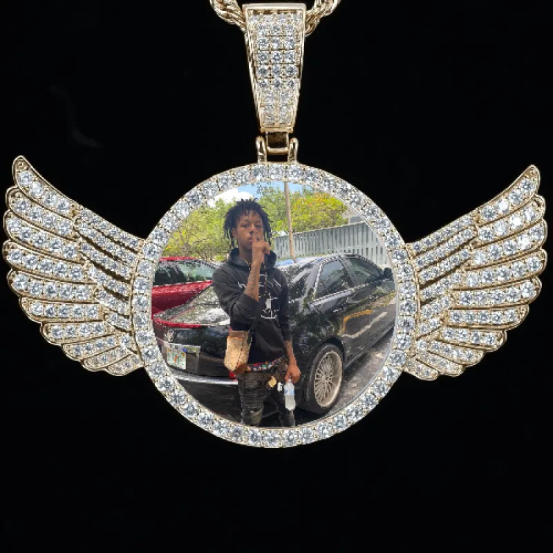 CUSTOM PICTURE PENDANT STYLE-4 sold by The GUU Shop