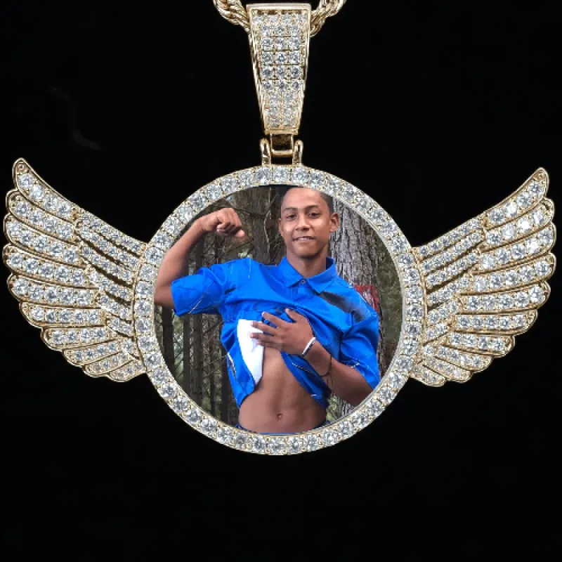 CUSTOM PICTURE PENDANT STYLE-4 sold by The GUU Shop