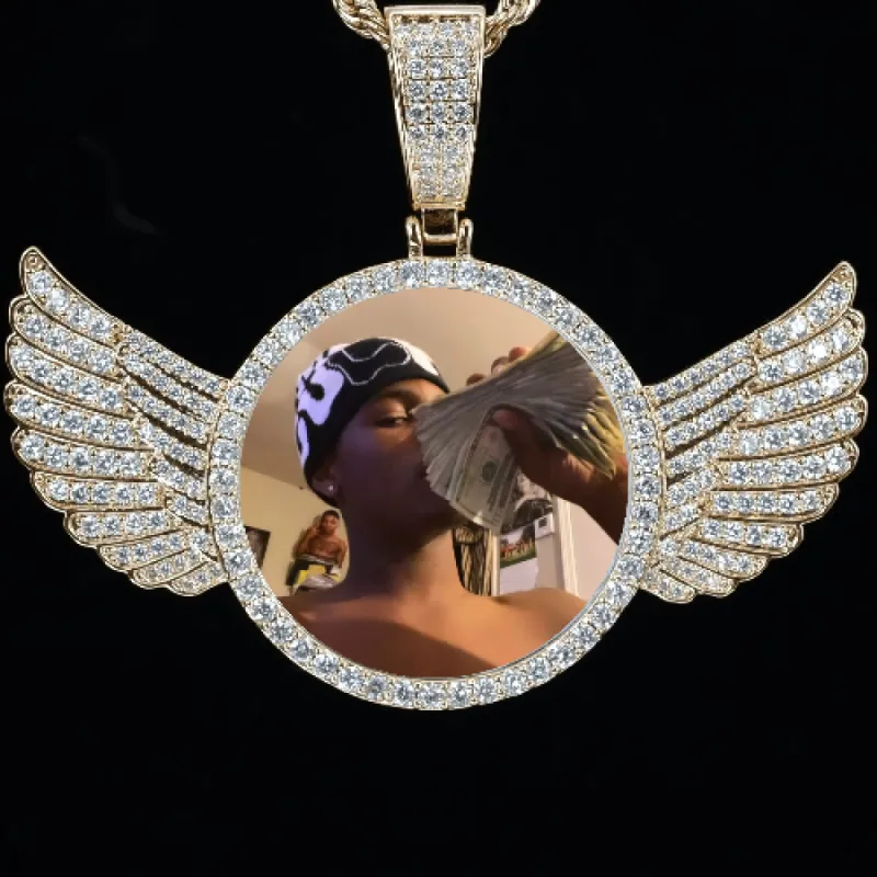 CUSTOM PICTURE PENDANT STYLE-4 sold by The GUU Shop