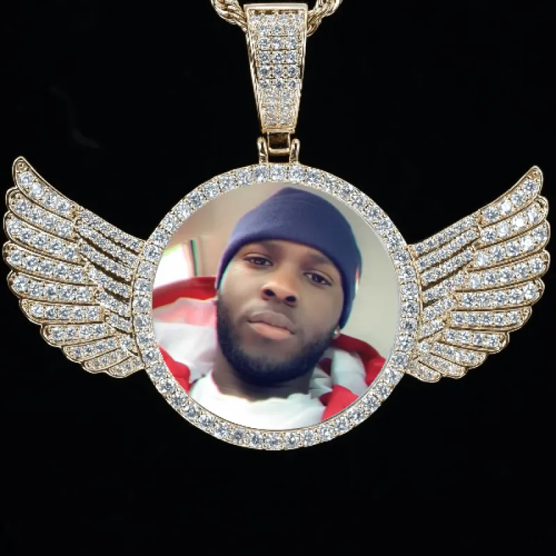 CUSTOM PICTURE PENDANT STYLE-4 sold by The GUU Shop