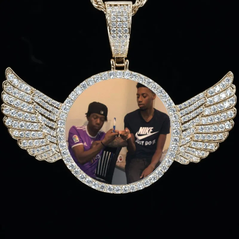 CUSTOM PICTURE PENDANT STYLE-4 sold by The GUU Shop