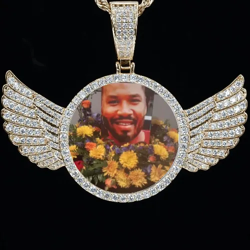 CUSTOM PICTURE PENDANT STYLE-4 sold by The GUU Shop