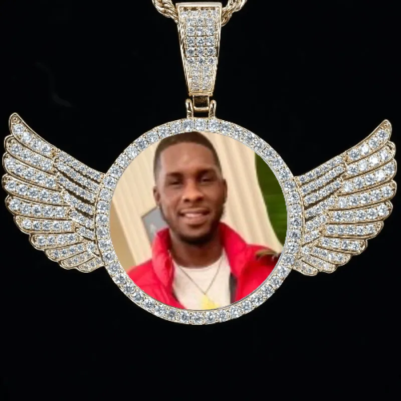 CUSTOM PICTURE PENDANT STYLE-4 sold by The GUU Shop