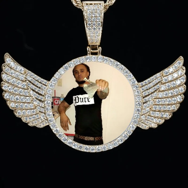 CUSTOM PICTURE PENDANT STYLE-4 sold by The GUU Shop