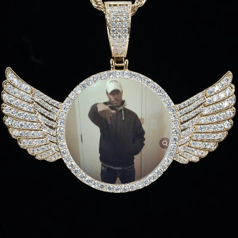 CUSTOM PICTURE PENDANT STYLE-4 sold by The GUU Shop