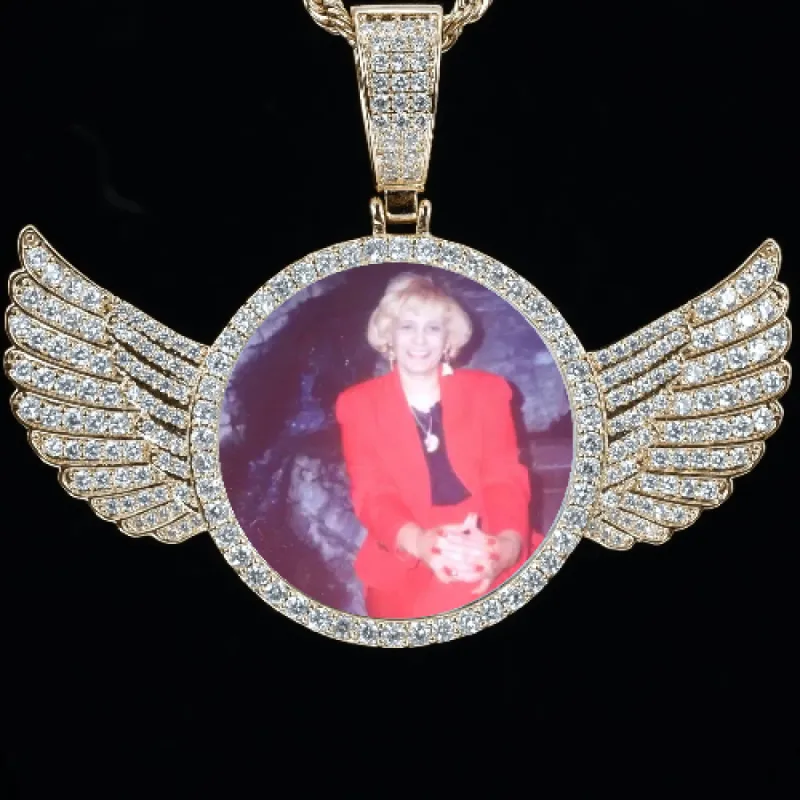 CUSTOM PICTURE PENDANT STYLE-4 sold by The GUU Shop