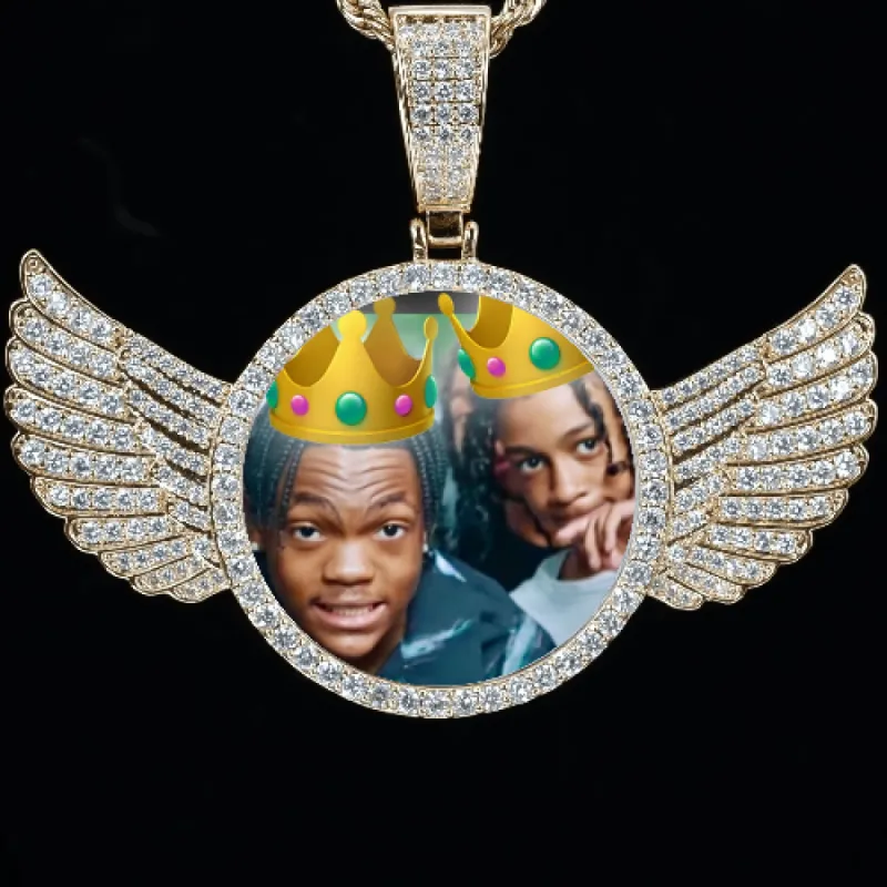 CUSTOM PICTURE PENDANT STYLE-4 sold by The GUU Shop