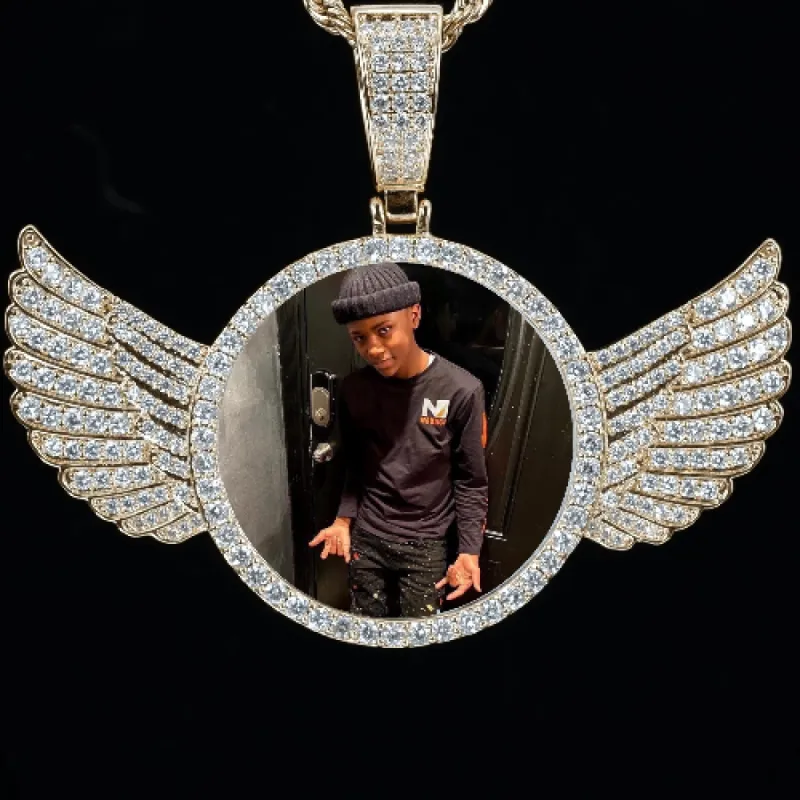 CUSTOM PICTURE PENDANT STYLE-4 sold by The GUU Shop