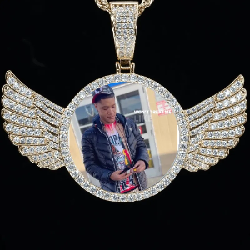 CUSTOM PICTURE PENDANT STYLE-4 sold by The GUU Shop