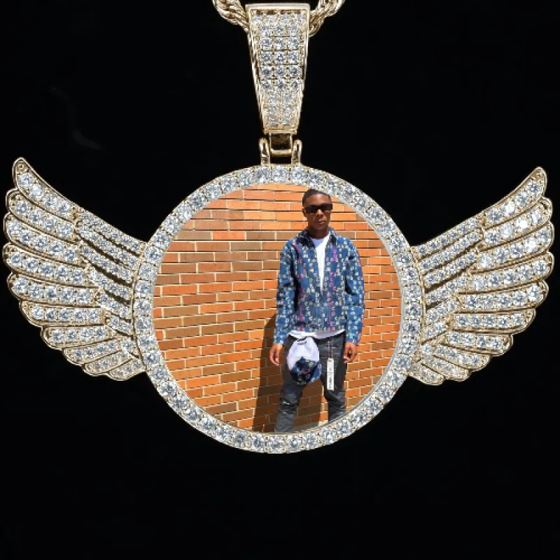 CUSTOM PICTURE PENDANT STYLE-4 sold by The GUU Shop