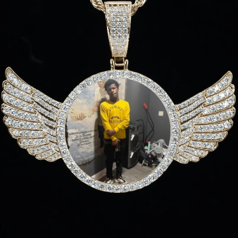 CUSTOM PICTURE PENDANT STYLE-4 sold by The GUU Shop