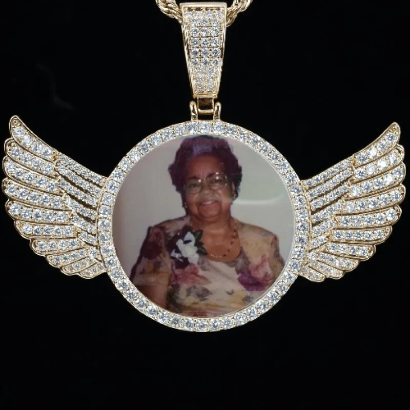 CUSTOM PICTURE PENDANT STYLE-4 sold by The GUU Shop