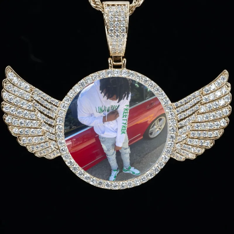 CUSTOM PICTURE PENDANT STYLE-4 sold by The GUU Shop