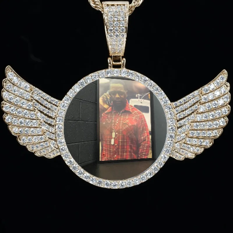 CUSTOM PICTURE PENDANT STYLE-4 sold by The GUU Shop