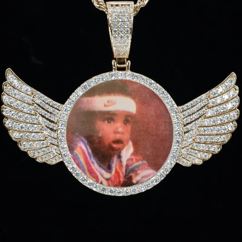 CUSTOM PICTURE PENDANT STYLE-4 sold by The GUU Shop