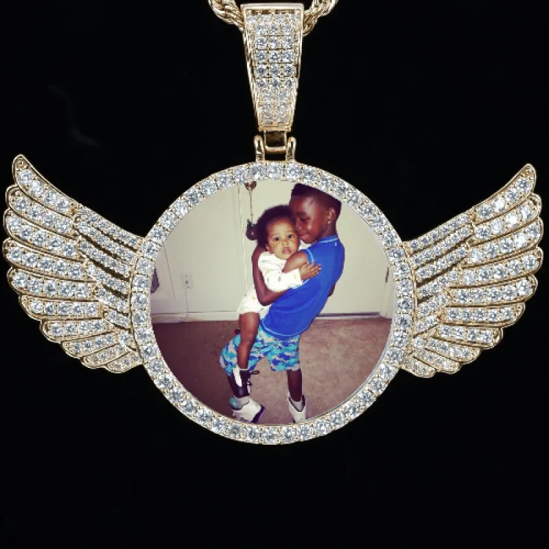 CUSTOM PICTURE PENDANT STYLE-4 sold by The GUU Shop