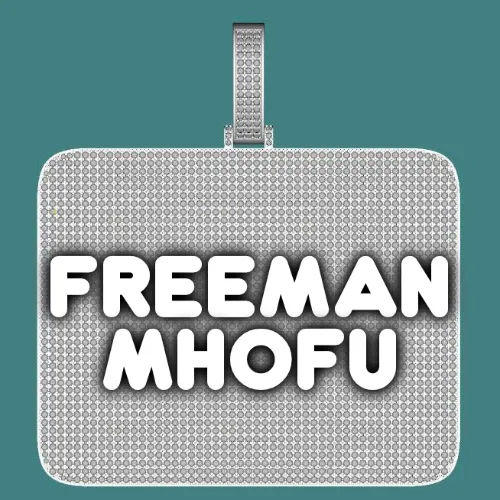 CUSTOM LETTER NECKLACE 3D BIG SQUARE sold by The GUU Shop