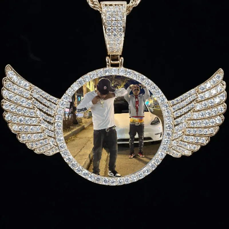 CUSTOM PICTURE PENDANT STYLE-4 sold by The GUU Shop