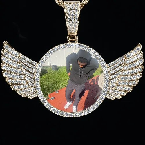 CUSTOM PICTURE PENDANT STYLE-4 sold by The GUU Shop