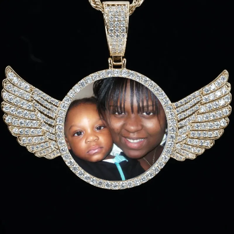 CUSTOM PICTURE PENDANT STYLE-4 sold by The GUU Shop