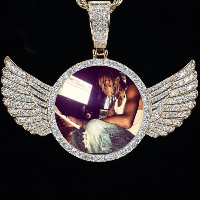 CUSTOM PICTURE PENDANT STYLE-4 sold by The GUU Shop