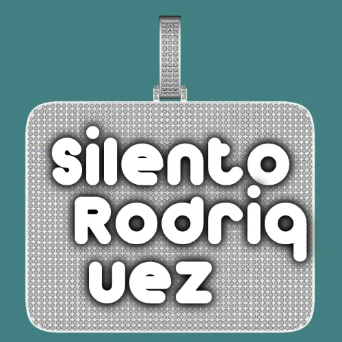 CUSTOM LETTER NECKLACE 3D BIG SQUARE sold by The GUU Shop