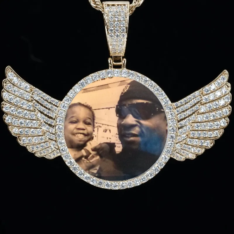 CUSTOM PICTURE PENDANT STYLE-4 sold by The GUU Shop