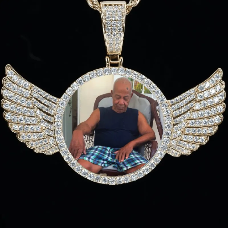 CUSTOM PICTURE PENDANT STYLE-4 sold by The GUU Shop