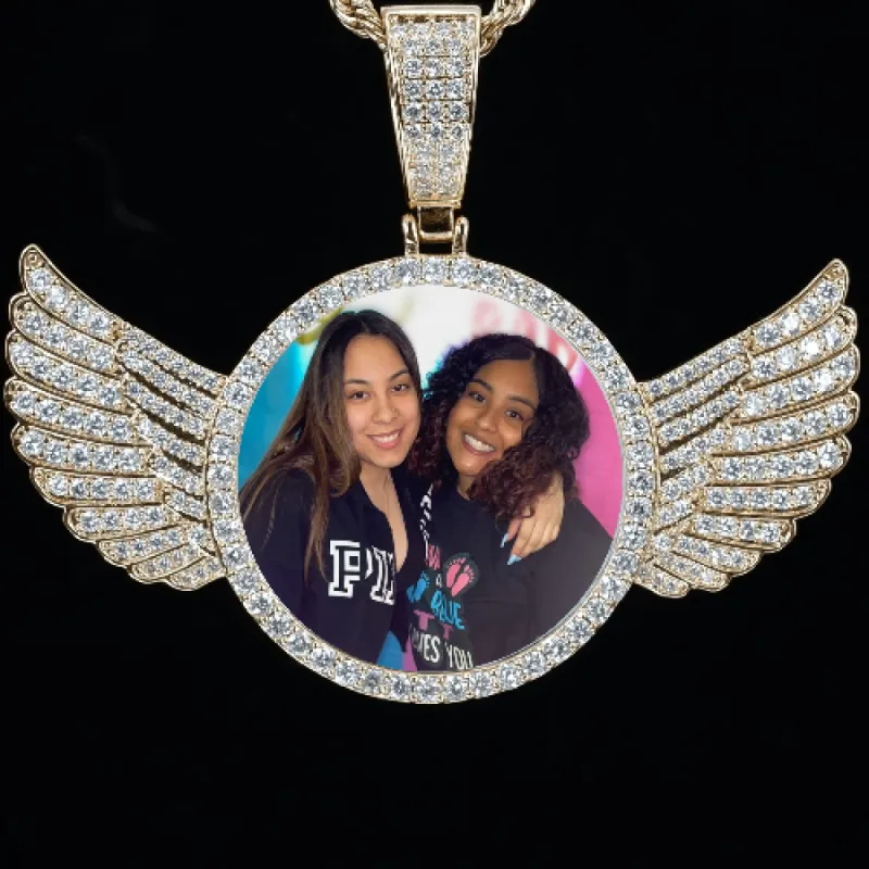 CUSTOM PICTURE PENDANT STYLE-4 sold by The GUU Shop